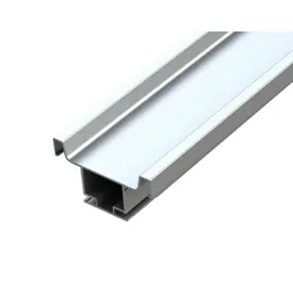 Profilis alium.dvigubas vertik. L4700 baltaRAL9010 V