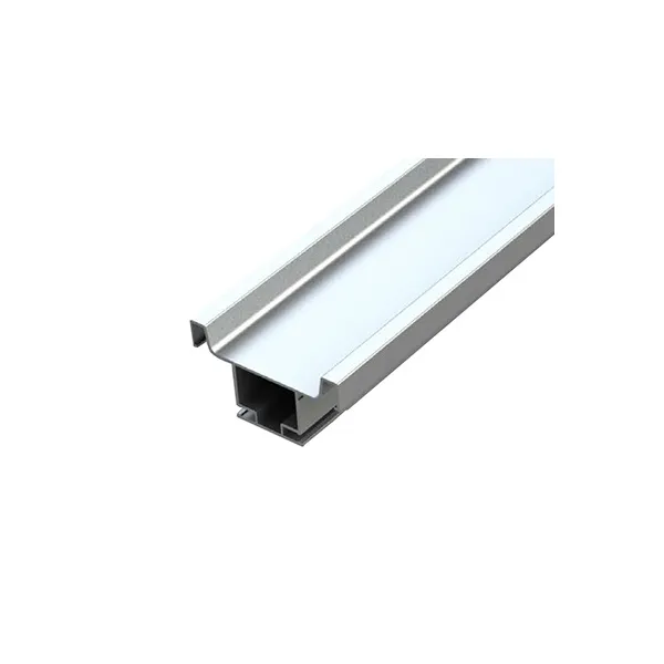 Aluminum profile double vertical L4700mm white RAL9010