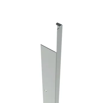 Aluminum profile for oven vertical L602mm aluminum