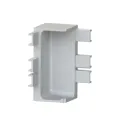Joint for single profile GOLA II, angular, inner, grey