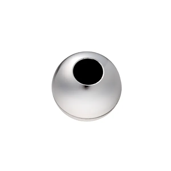 Endcap for Ø25mm tube, round, chrome