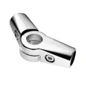 2-way connector, adjustable angle, for Ø25mm tube, black