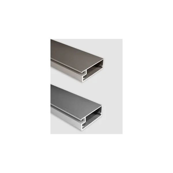 Frame profile 12, L3500mm, aluminium anodized, stainless steel