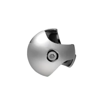 Ø25mm tube connection, double, left