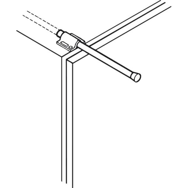 Kabykla pakaboms ištraukiama P225mm, pilka