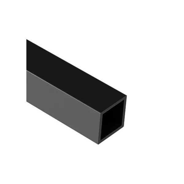 Profilis aliuminio 30x30x2mm, L3500mm, juoda