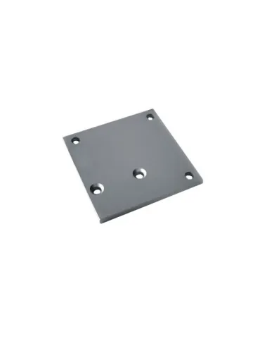 Plate for furniture legs, cornering, corner aluminum K-30 80x80mm