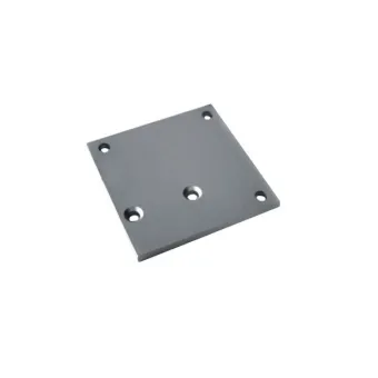 Tvirtinimas kojelėms kampinis aliuminis K-30 80x80mm