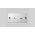 Tvirtinimas kojelėms centrinis aliuminis K-30 100x50mm