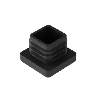 Dangtelis profiliui 30x30x2mm, juoda