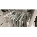 Drawer for trousers W700mm, with soft closing, anthracite