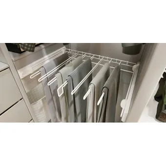 Drawer for trousers W700mm, with soft closing, anthracite