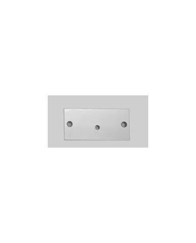 Fixing plate for furniture leg, aluminum K-43 100x50mm