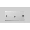 Fixing plate for furniture leg, aluminum K-43 100x50mm