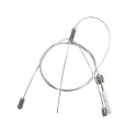 Steel cord ROPE NT-150, double, for modular light fittings, L1500mm 18kg (2 pcs)