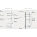 Tvirtinimas profilio sien.tarpin. L295 juoda