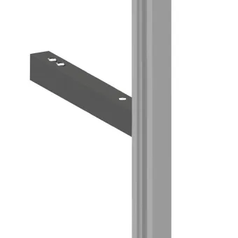 Tvirtinimas profilio prie sienos tarpinis L245mm, juoda STILI PHOS