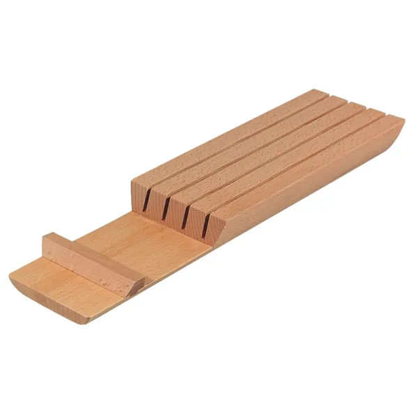 Laikiklis peilių medinis 414x113mm,