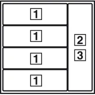 Laikiklis prieskonių 12 indelių medinis 417x161 mm  HAFELE