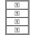 Laikiklis prieskonių 6 indeliams medinis 417x111 mm HAFELE