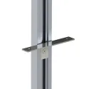 Fixing element for wooden shelf L160mm stainless steel 2 pcs STILI PHOS