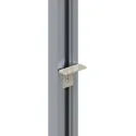Fixing element for glass shelf L50mm black 2 pcs STILI PHOS
