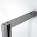Tvirtinimas profilio prie sienos galinis L295mm, nerūdijantis plienas STILI PHOS