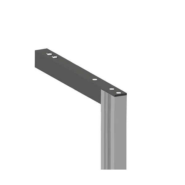 Upper wall connection element L345mm stainless steel STILI PHOS