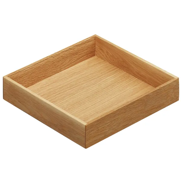 Dėžutė Move, 236x236x43mm, medinė, ąžuolas