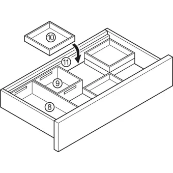 Compensating strip Move, For nominal length 500mm