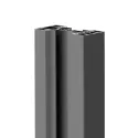 Vertical profile STILI PHOS, L5200mm, black