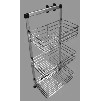 Pull-out basket, triple, universal