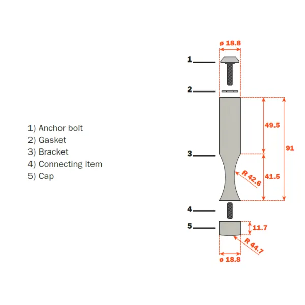 Wine bottles display storage system Pin Wine aluminium
