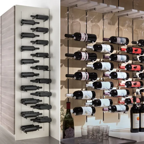 Laikiklis butelio Pin Wine aliuminis