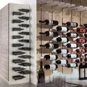 Wine bottles display storage system Pin Wine titanium