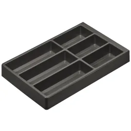 Dėklas įrankių 300x480 plastikinis antracitas H