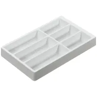 Dėklas įrankių 300x480 plastikinis baltas H