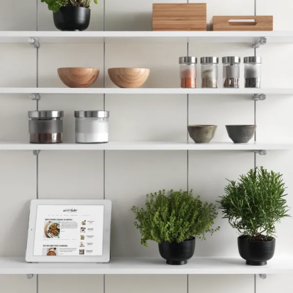 Laikiklis lentynos Pin Shelf aliuminis