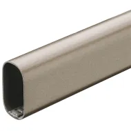 Vamzdis ovalus 30x15x0,6 L2500 titanium pilka HAFELE