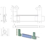 Vamzdis stačiak.su plast.aps. 30x10 L2000 ruda