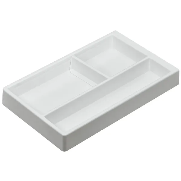 Dėklas įrankiams reguliuojamas 300x480mm, plastikinis baltas
