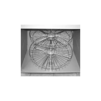 Karuselė pilno rato Ø720mm, chromas