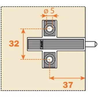 Adapter for soft closing mechanism Smove