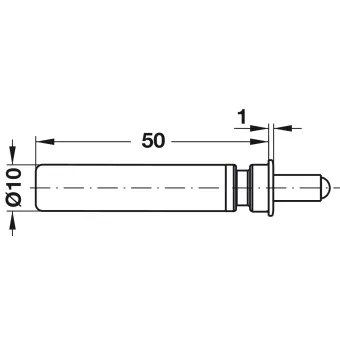 Soft closing mechanism for doors, Smove, for installation in/on top panel or base at hinge side