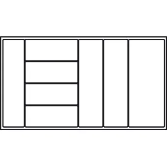 Inserts accessories, nominal length 500mm, for cutting to size