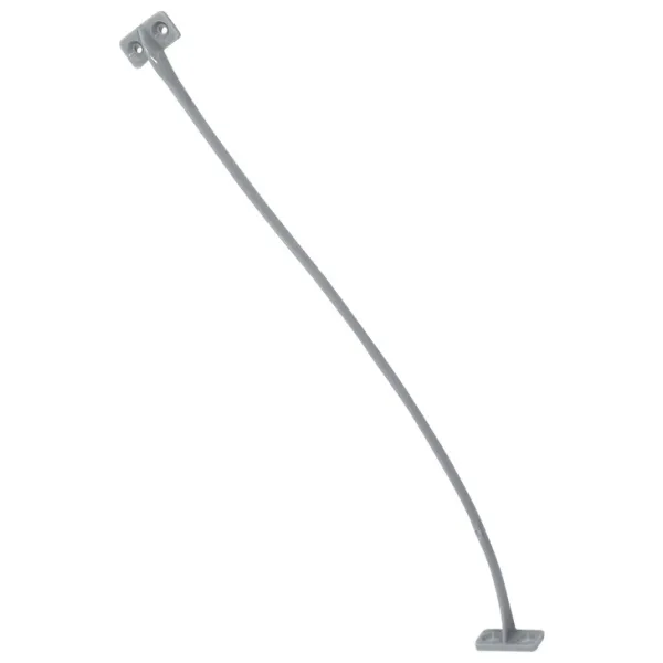 Opening angle restraint, plastic, length 200mm