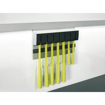 Magnetic knife block, Aluminium railing system