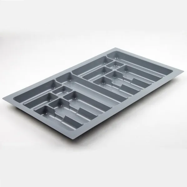 Cutlery tray W700mm 635x490mm gray