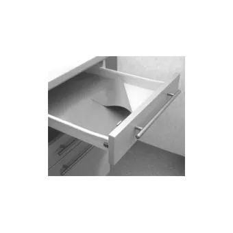 Insert mat, rubber, W480mm white