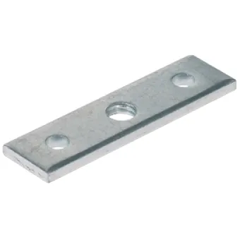 Screw-on plate, For plinth adjusting fitting